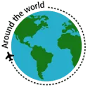 Logo van Around the world