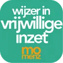 Logo van MOmenz- Wijzer in vrijwillige inzet