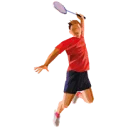 Logo van Badmintonvereniging De Shuttle