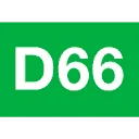 Logo van D66 De Baronie