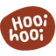 Logo van Hooi Hooi Kinderopvang op de boerderij