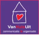 Logo van VanHuisUit communicatie AND organisatie