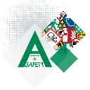 Logo van A Signs AND Safety