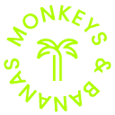 Logo Monkeys AND Bananas