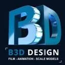 Logo van B3D Design