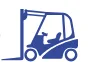 Logo van Atrans Heftruck AND Magazijnvoertuigen