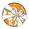 Logo van Prikkels BV concept in geschenk en verpakking