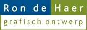 Logo van Ron de Haer grafisch ontwerp