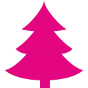 Logo van Versierde Kerstboom