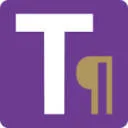 Logo van Tussen Taal en Tekst