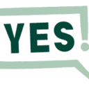 Logo van YES! Geen werk