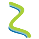 Logo van ZEE in beweging